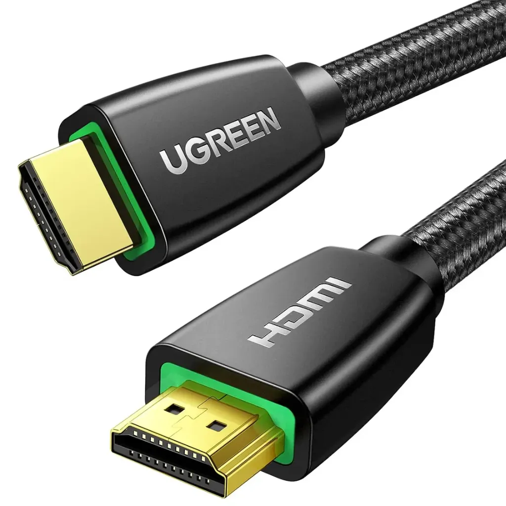 UGREEN HDMI MALE TO MALE BRAIDED CABLE 3M - BLACK